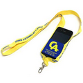 Custom Lanyards w/ Cell Phone Pouch